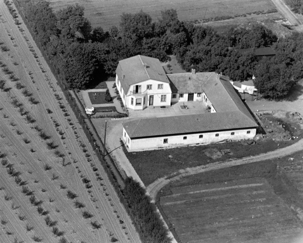 Bækkelund - luftfoto 1938
