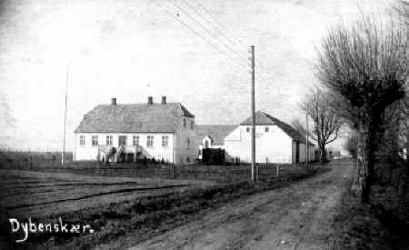 Den nye Dybenskærgård fra 1919