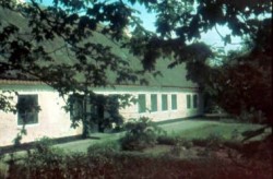 Frydenhøjgård - stuehus set fra haven 1944