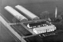 Luftfoto af gartneriet ca. 1930