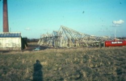 Ny Plantage - skader efter storm 1957