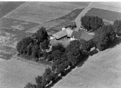 Toftegård set fra luften ca. 1930