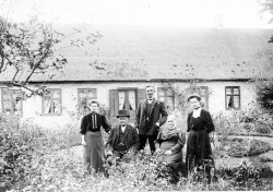 I haven ved Nørregård omkring 1915.