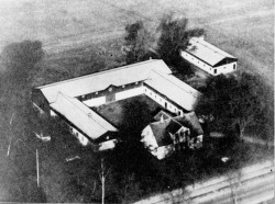 Luftfoto over Pilegården
