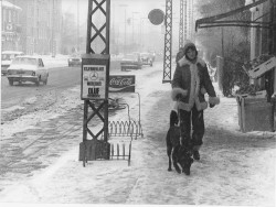Vinteren 1976 på Hvidovrevej.