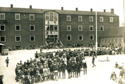 Kettevejsskolens nye fløj, maj 1948.