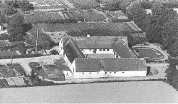 Damgården i 1930’eme. 
(Foto Det kongelige Bibliotek)