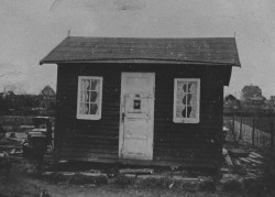 Et ensomt lysthus på Bjeverskov Allé i 1920’erne.