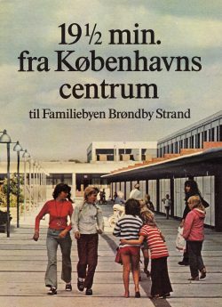 Reklame for Brøndby Strand.